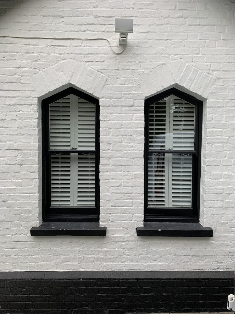 New DG sashes into existing frames.