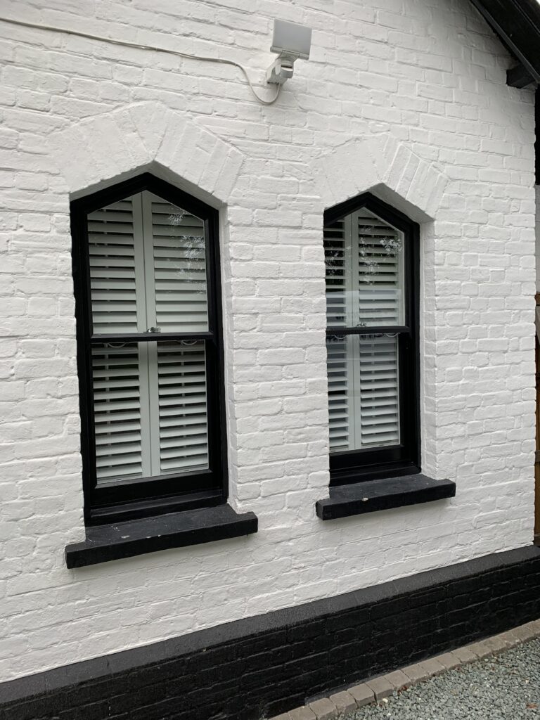 New DG sashes into existing frames.
