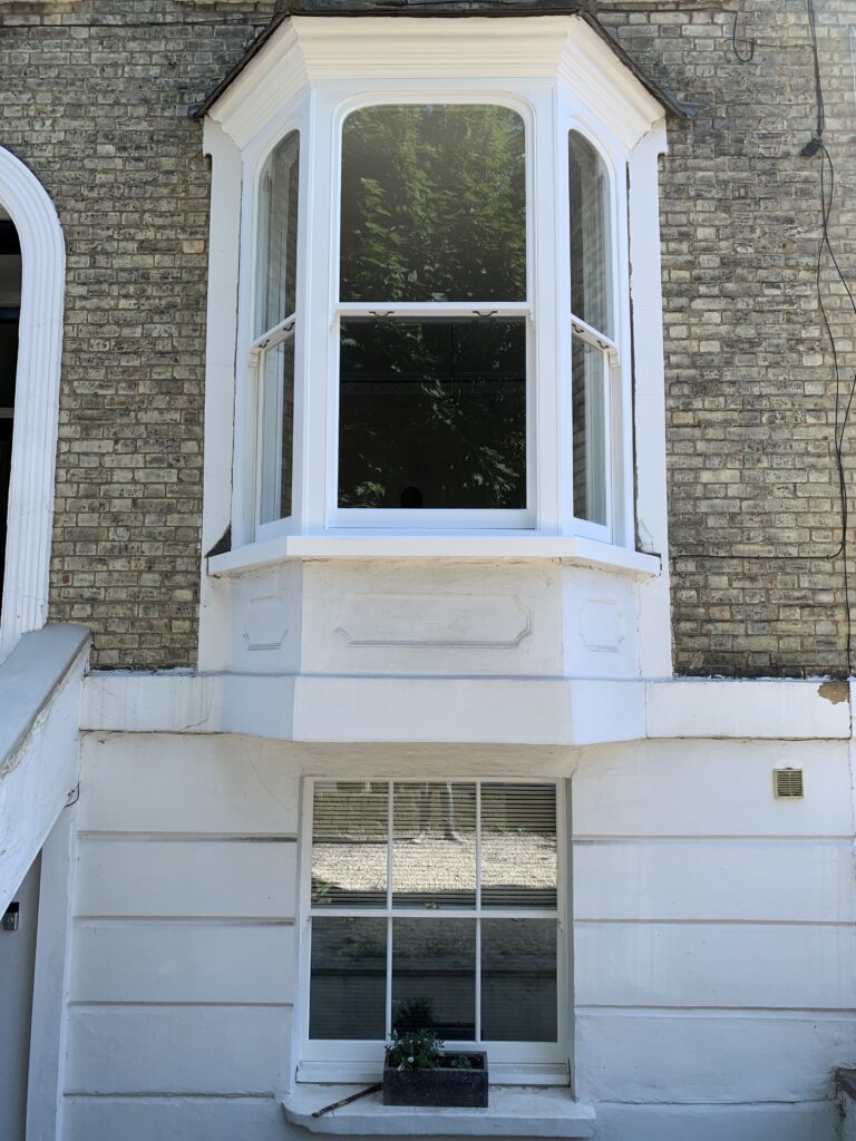 New DG sashes into existing frames.