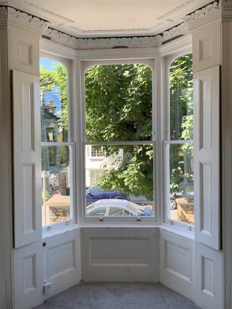 New DG sashes into existing frames.