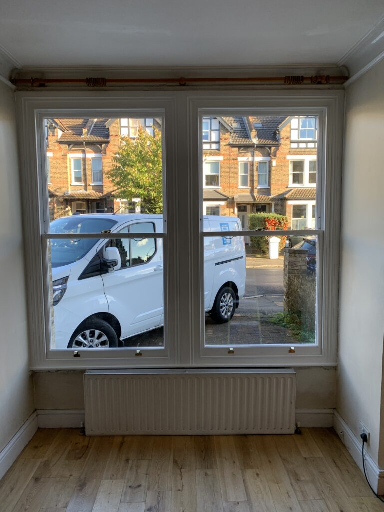 New Double glazed frames. Ealing